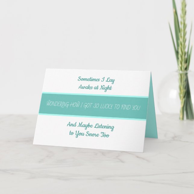 Tarjeta Aniversario feliz divertido (Anverso)