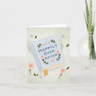 Tarjeta Aniversario feliz por siempre después del amor Día