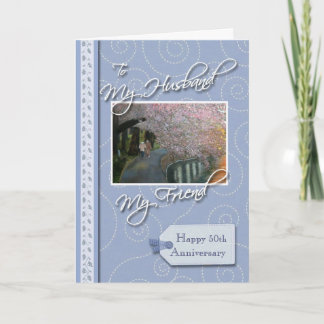 Tarjeta Aniversario - Mi esposo, amigo