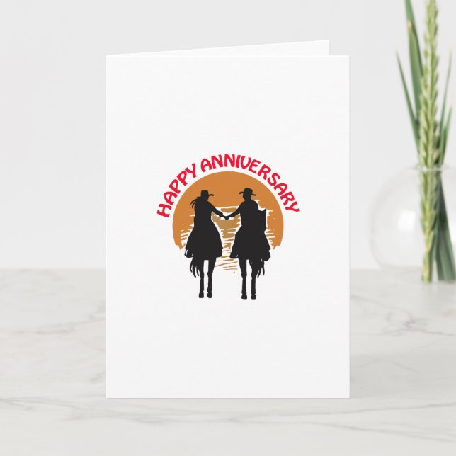 Tarjeta Aniversario occidental (Anverso)