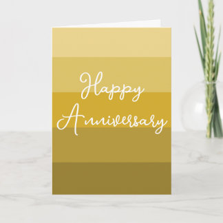 TARJETA ANIVERSARIO ORO ROMÁNTICO AMOR ORO 50 BODA