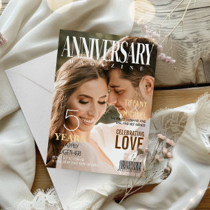 Tarjeta Aniversario Revista Cubre al marido Foto de la e