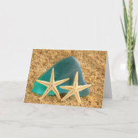 Aniversario romántico de la estrella de mar