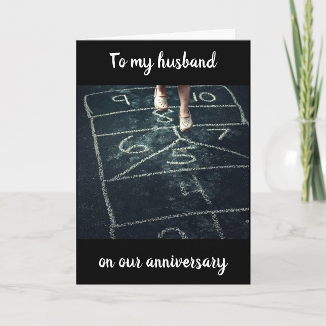 TARJETA ANIVERSARIO - USTED ES MI JUEGO FAV A LA ESPOSA (Anverso)