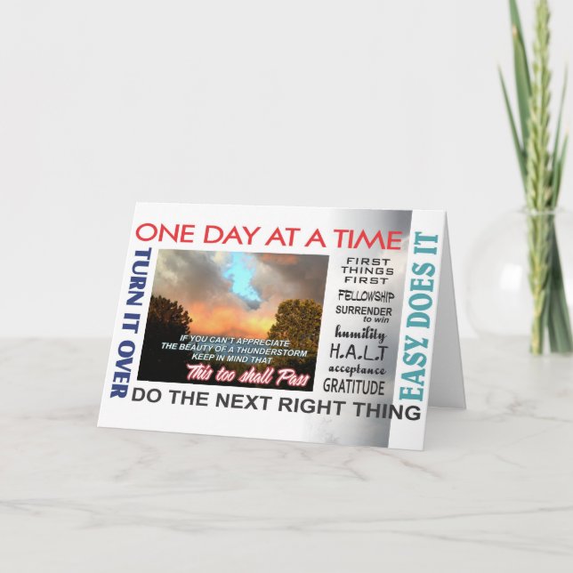 tarjeta aniversary 16rev de los lemas de la (Anverso)