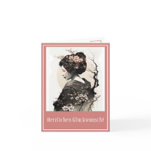 Anmutige japanische Geisha -