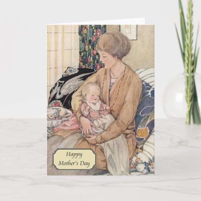Tarjeta Anne Anderson - Vintage Mother's Day (Anverso)