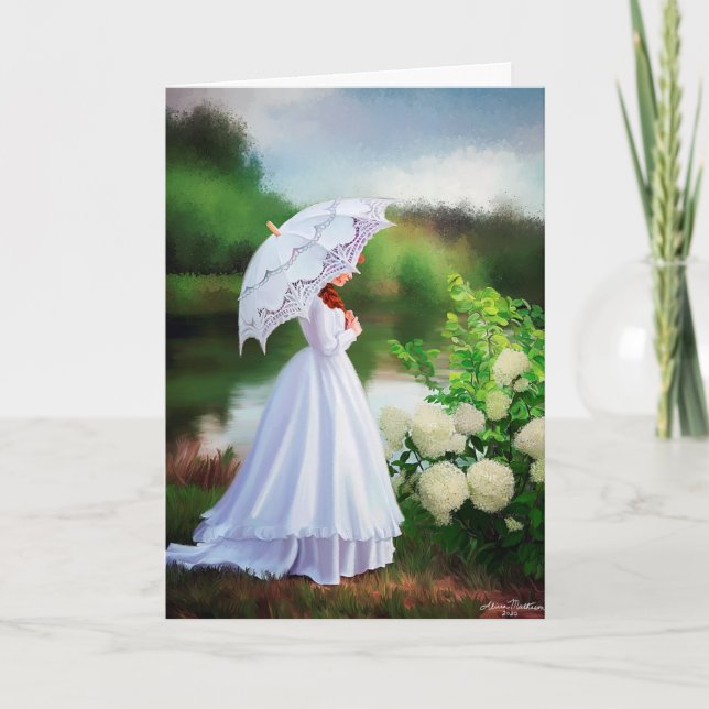 Tarjeta Anne de Green Gables Greeting Card (Anverso)