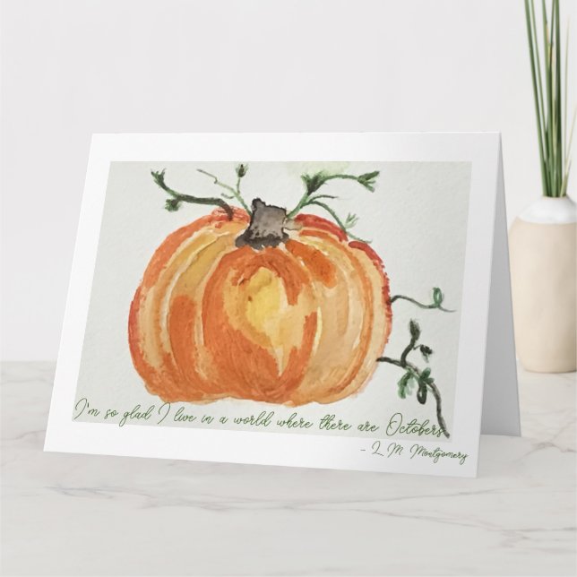 Tarjeta Anne of Green Gables Folded Greeting Card (Anverso)