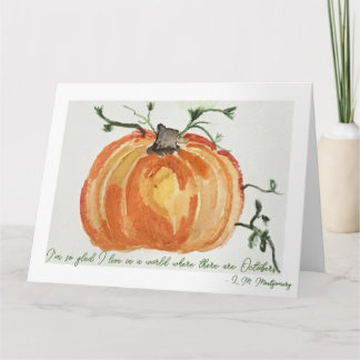 Tarjeta Anne of Green Gables Folded Greeting Card
