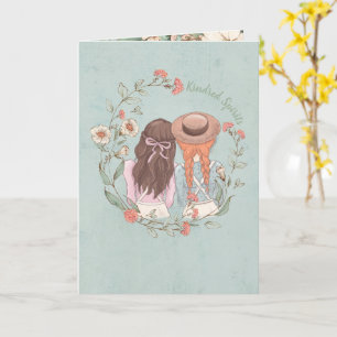 Tarjeta Anne of Green Gables Kindred Spirit Greeting Card