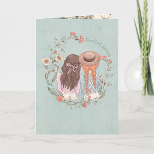 Tarjeta Anne of Green Gables Kindred Spirit Greeting Card