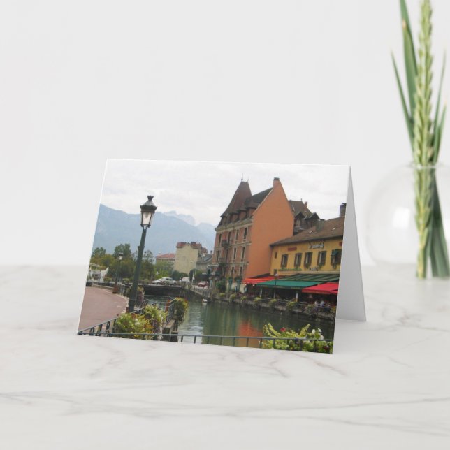 Tarjeta Annecy Francia (Anverso)