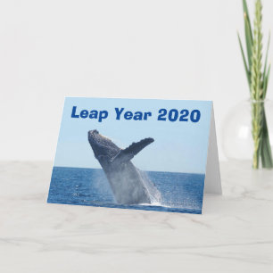 Tarjeta Año Bisiesto 2020