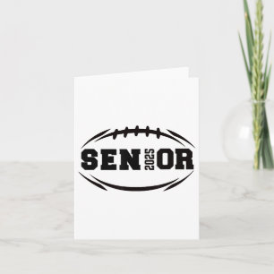 Tarjeta Año de graduación 2025 de Football Senior _1