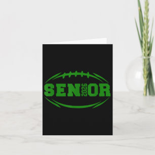 Tarjeta Año de Graduación 2026 del Football Orgulloso Seni