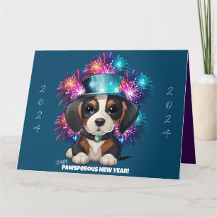 Tarjeta Año de Woofs!