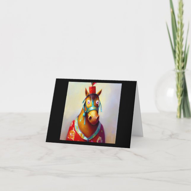 Tarjeta Año del caballo 4 (Anverso)