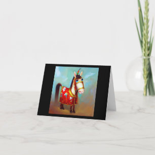 Tarjeta Año del caballo 8