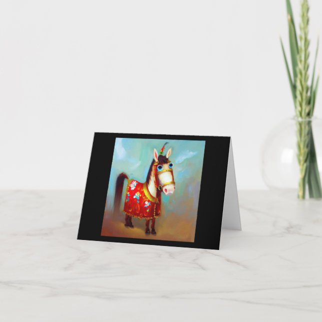 Tarjeta Año del caballo 8 (Anverso)