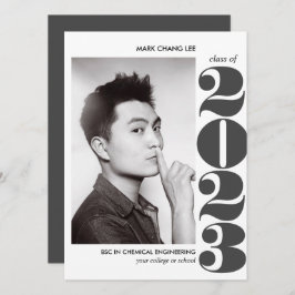 TARJETA AÑO ÉPICO | GRADUACIÓN DE FOTOGRAFÍAS DE GRAY BOLD