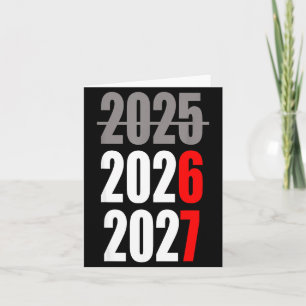 Tarjeta Año Nuevo 2026 Divertido 67 Fiesta de Nochevieja