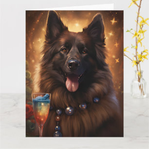 Tarjeta Año nuevo Tervuren de Bélgica