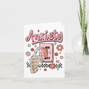 Tarjeta Ansiedad En El Apagón De Funny Apagar La Salud Men
