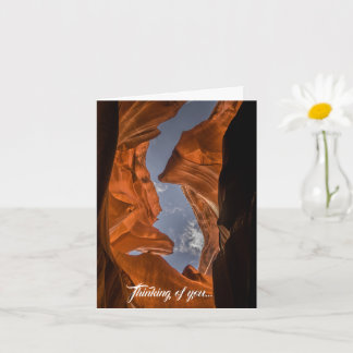 Tarjeta Antelope Canyon Sky View Arizona Card