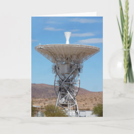 Tarjeta Antena de Dish Espacial Profunda Apolo