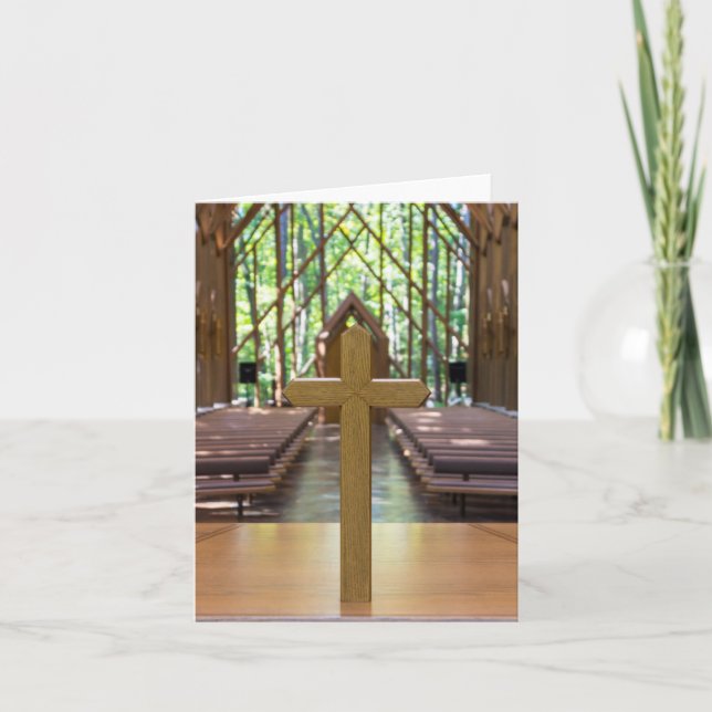 Tarjeta Anthony Chapel Cross (Anverso)