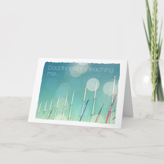 Tarjeta anti del día de padre, mala disfunción de (Anverso)