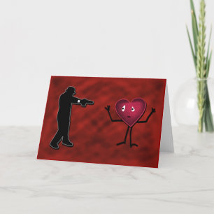 Tarjeta anti Día de San Valentín