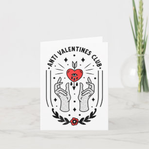 Tarjeta Anti Día de San Valentín Tattoo Raglan Baseball Te