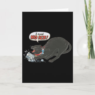 Tarjeta Anti Ice Pro Immigration Funny Cat Political 