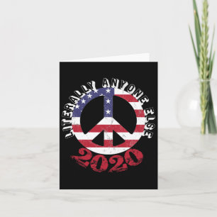 Tarjeta Anti-Trump Literalmente Cualquiera Más Para Presid