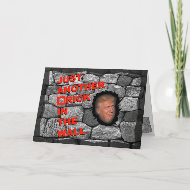 Tarjeta Anti Trump - Rellena en blanco, (Anverso)