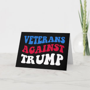 Tarjeta Anti-Trump - Veteranos Contra Trump II