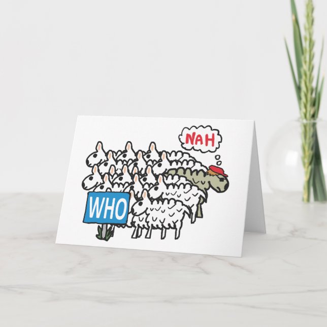 Tarjeta Anti WHO (Anverso)