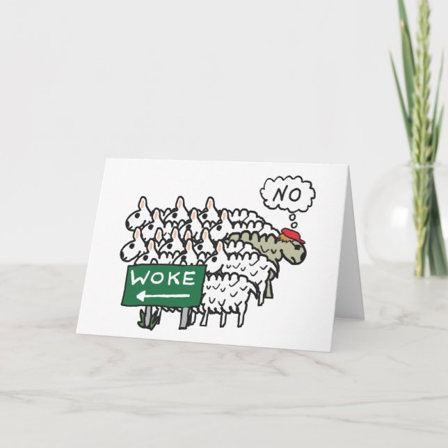 Tarjeta Anti Woke (Anverso)