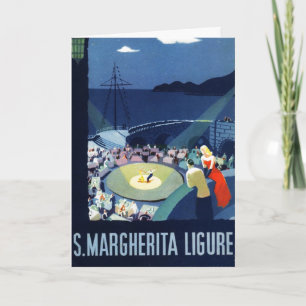Tarjeta Antigua Santa Margherita Ligure Italia Turismo