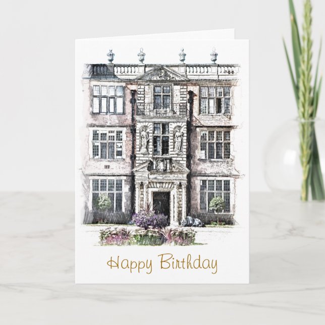 TARJETA ANTIGUO INGLATERRA (Anverso)