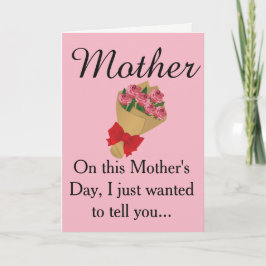 Tarjeta Antinatalista del Día de la Madre