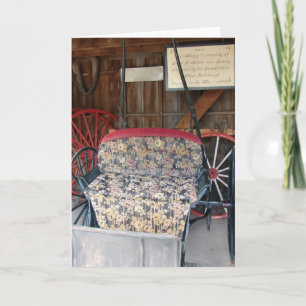 Tarjeta Antique Buggy