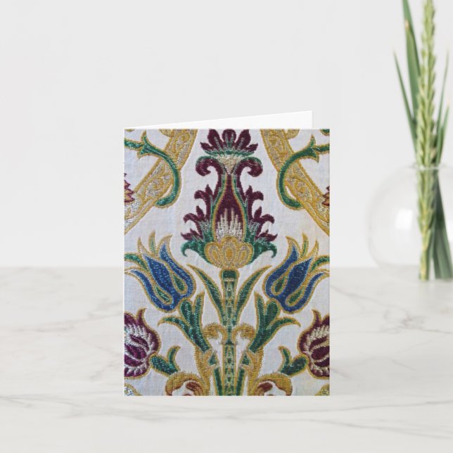 Tarjeta Antique Damask (Anverso)