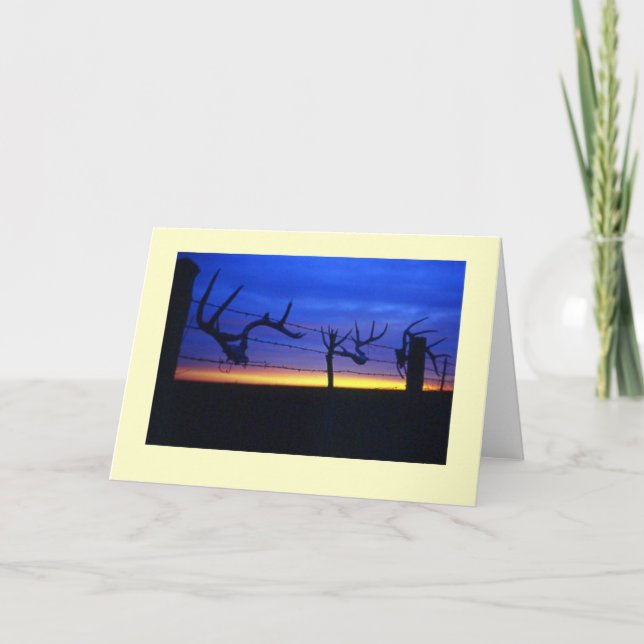 Tarjeta "Antlers #2" (Anverso)