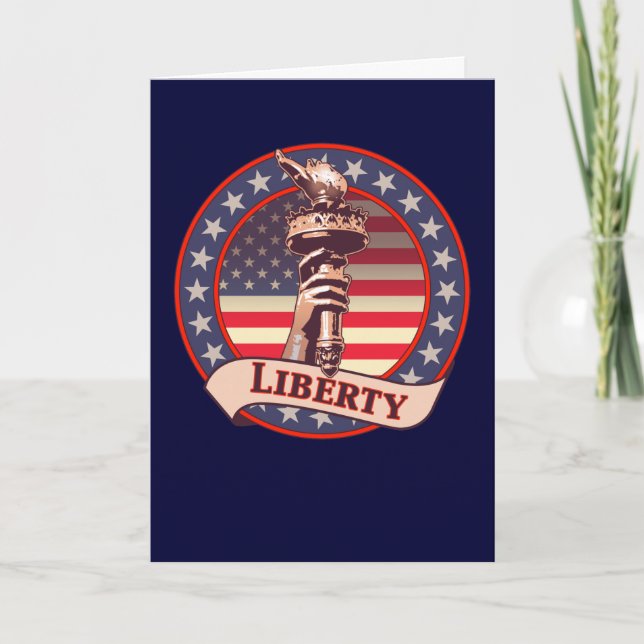 Tarjeta Antorcha de la libertad (Anverso)
