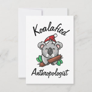 Tarjeta antropóloga Koalafied