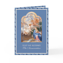 Anunciada católica Virgen María con Ángel