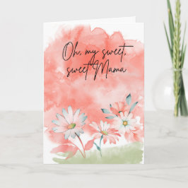 Tarjeta any occasion card for Mom, Mama, Mother